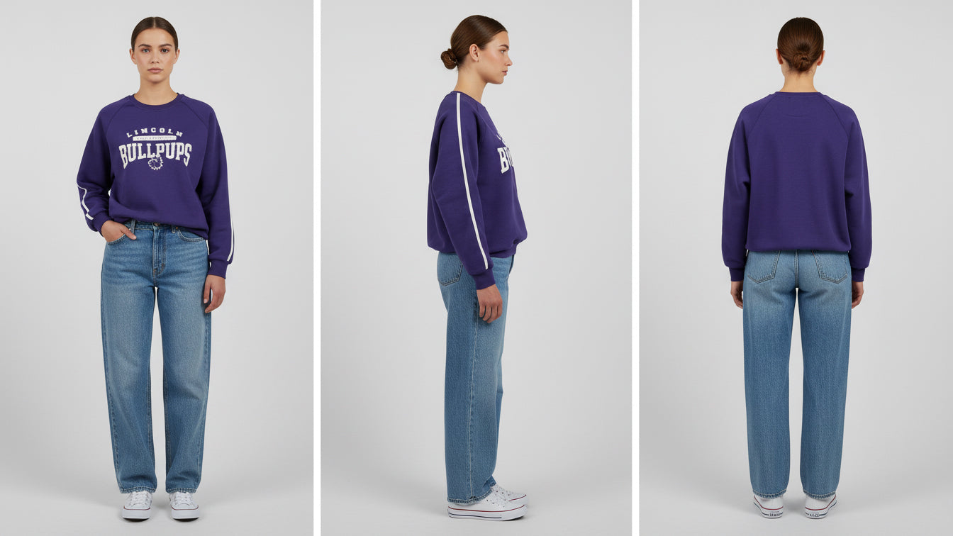 Dark Purple Sweatshirt