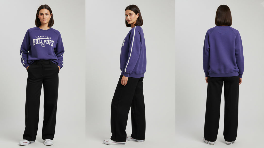 Dark Purple Sweatshirt