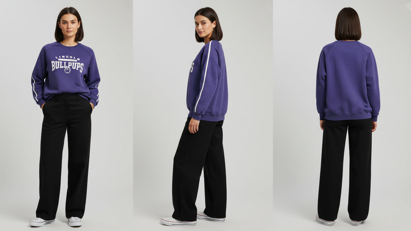 Dark Purple Sweatshirt