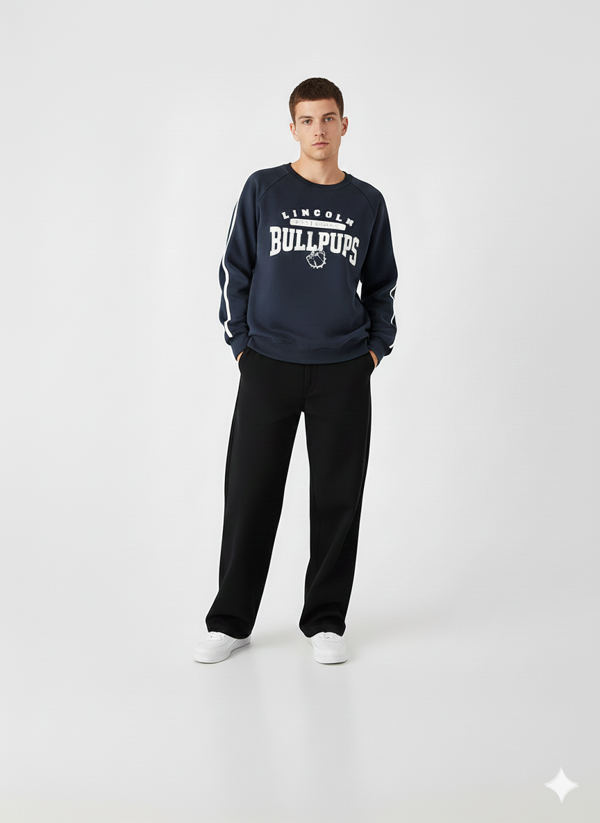 Navy Blue Sweatshirt