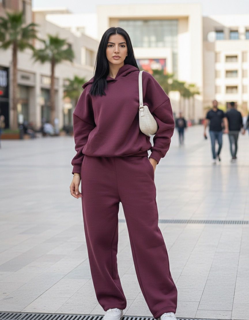 SQRL Oversized Burgandy full set