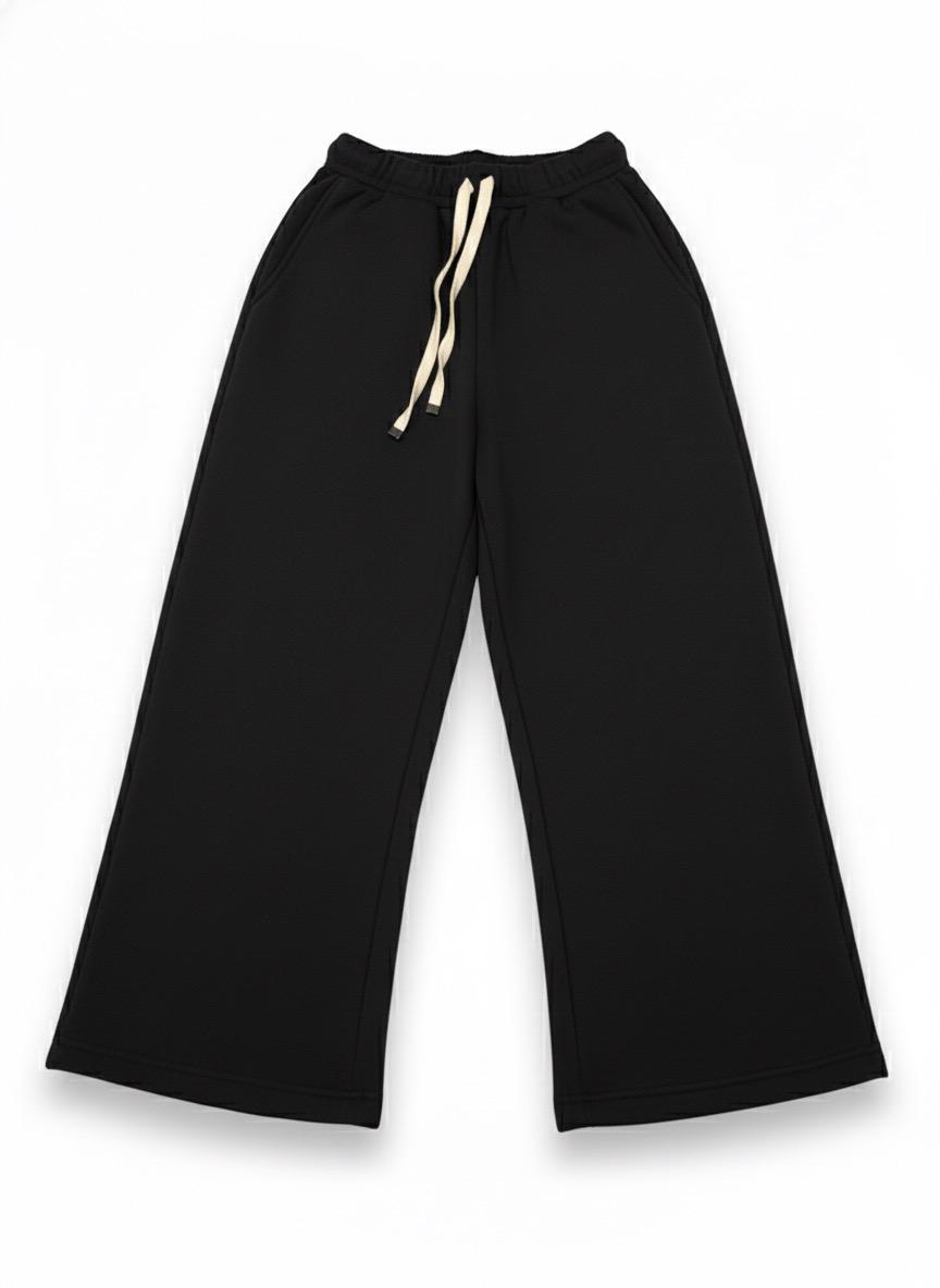 SQRL Oversized Black Pants